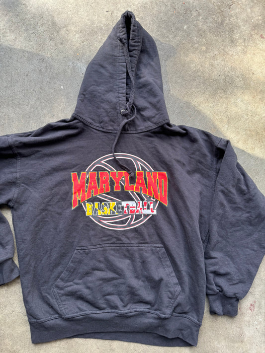 Vtg Maryland Basketball Hoodie