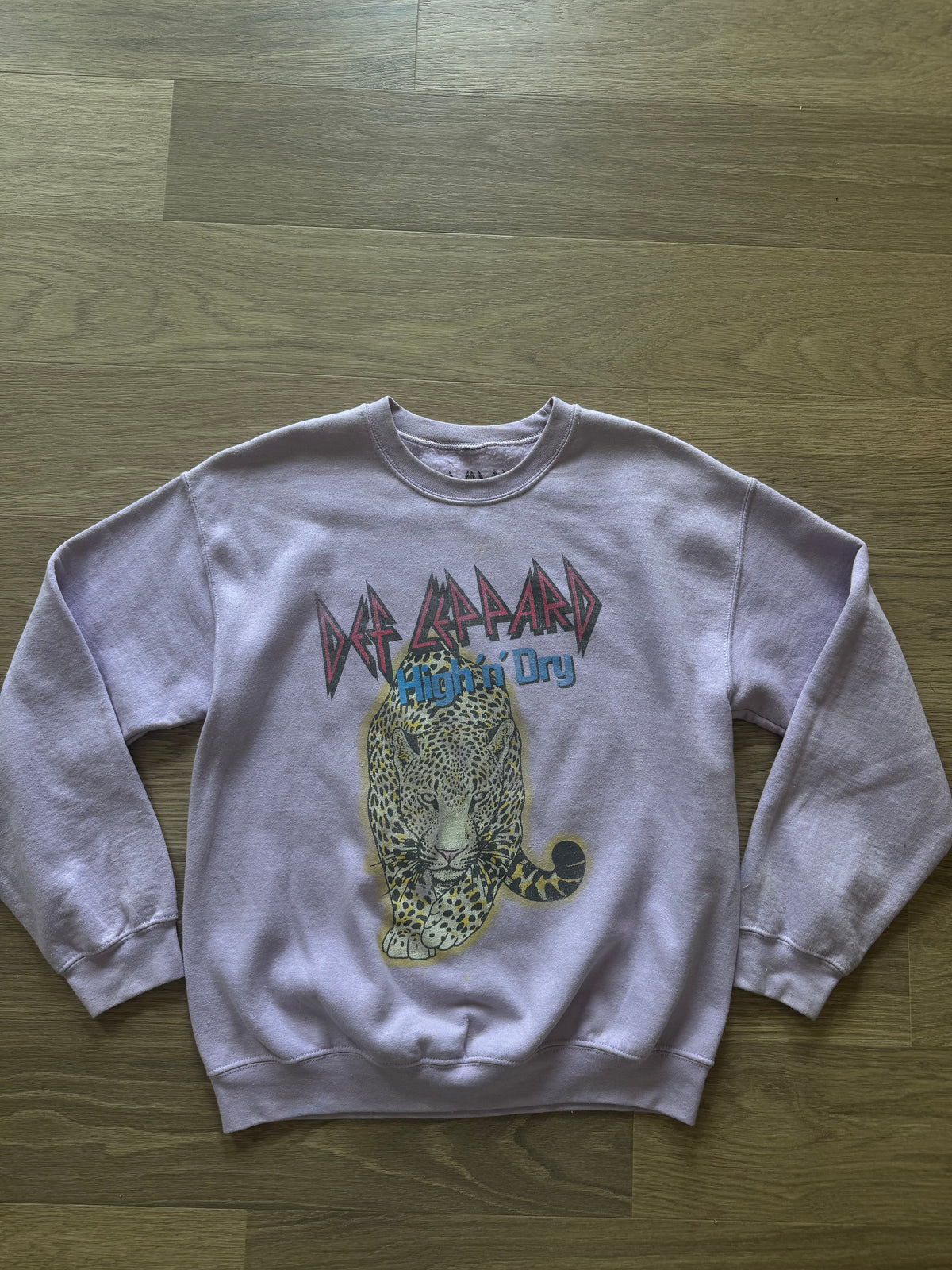Def Leopard Crewneck