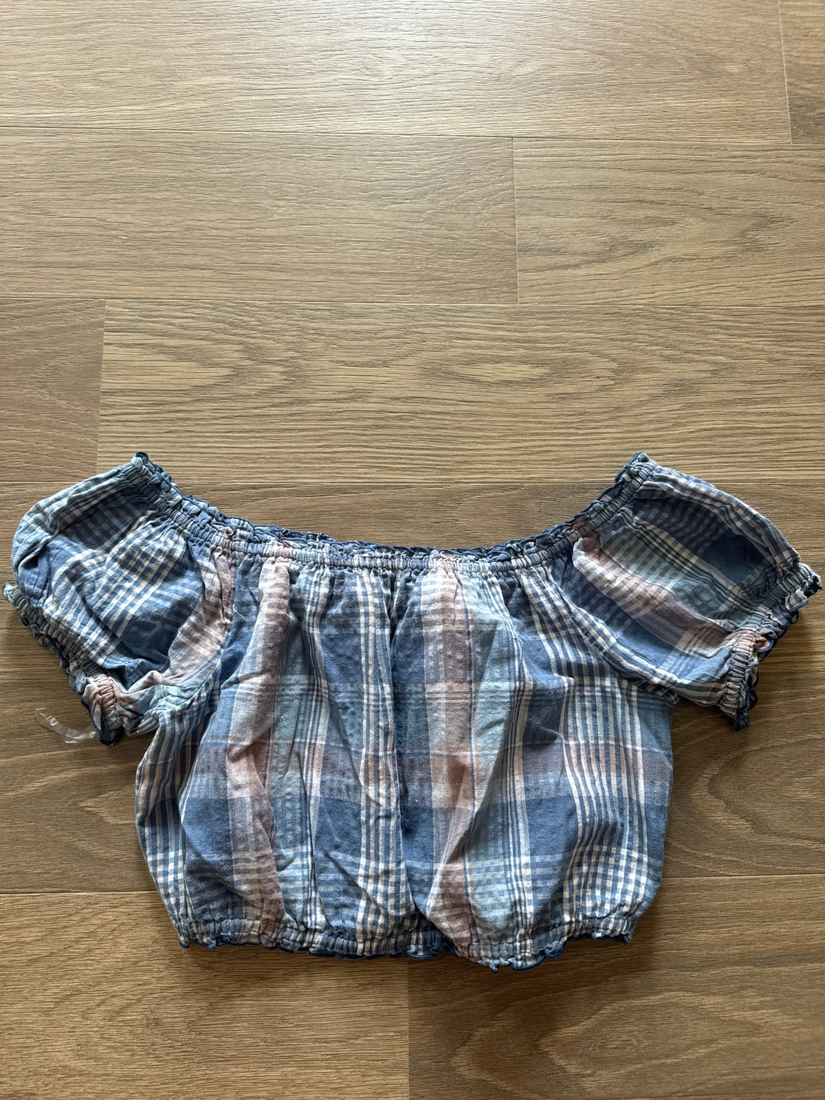 Aerie plaid top