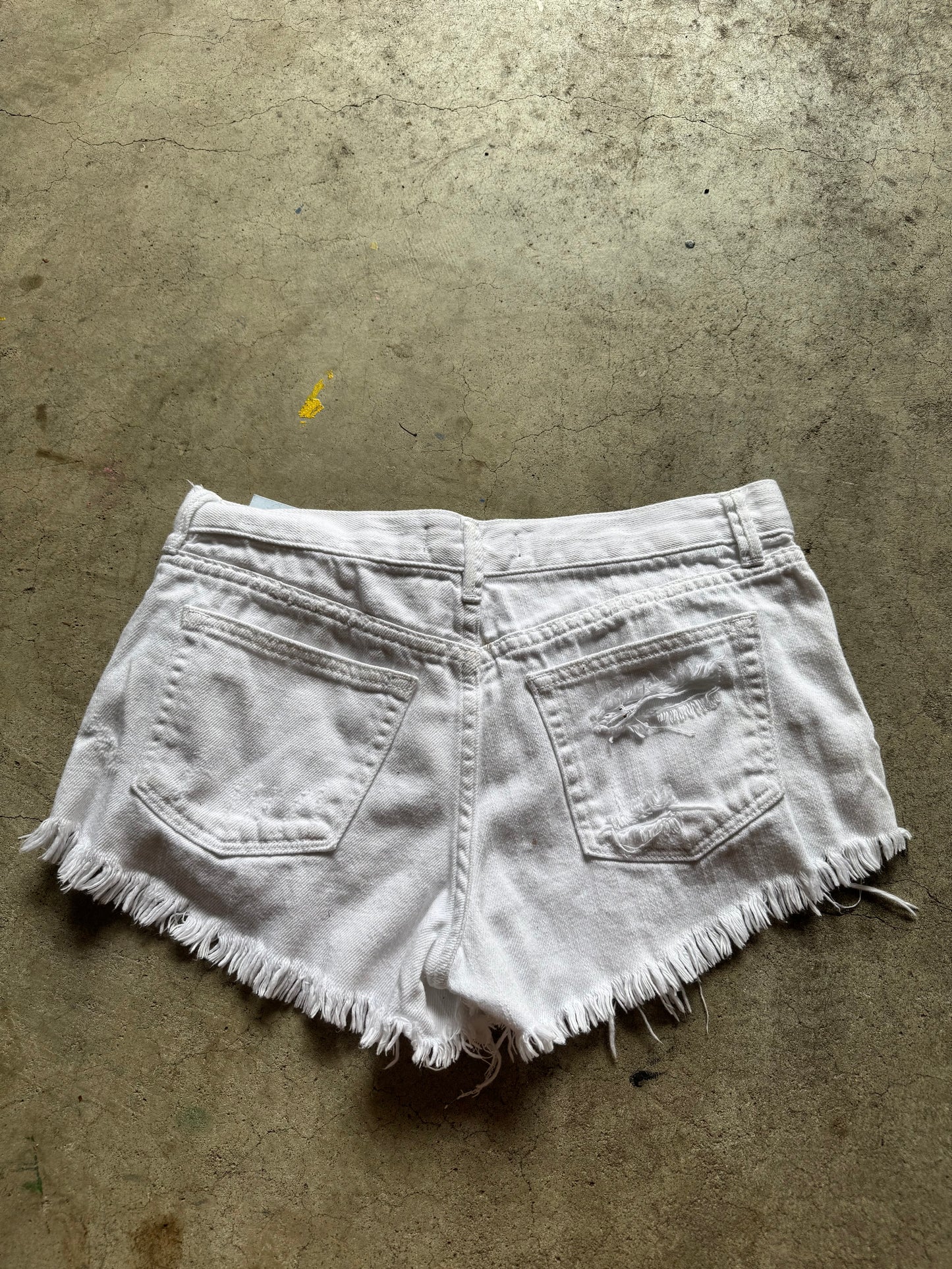 White shorts