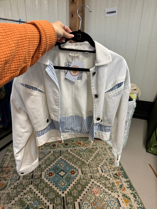 Vtg jean jacket