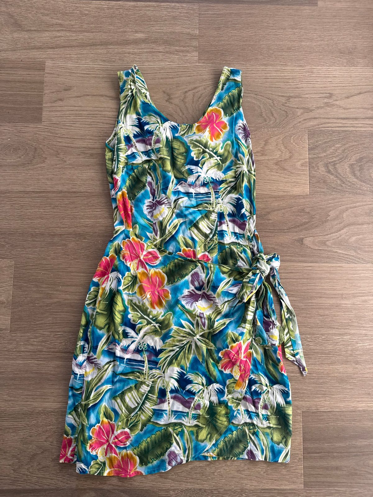 Hawaiian Tropical Dress L