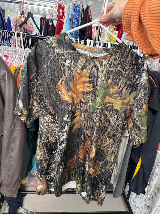 Camo real tree tee