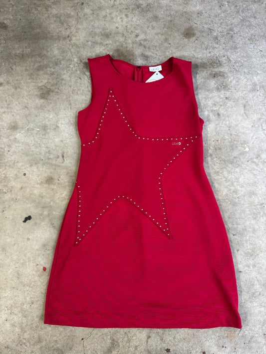 Vtg red dress