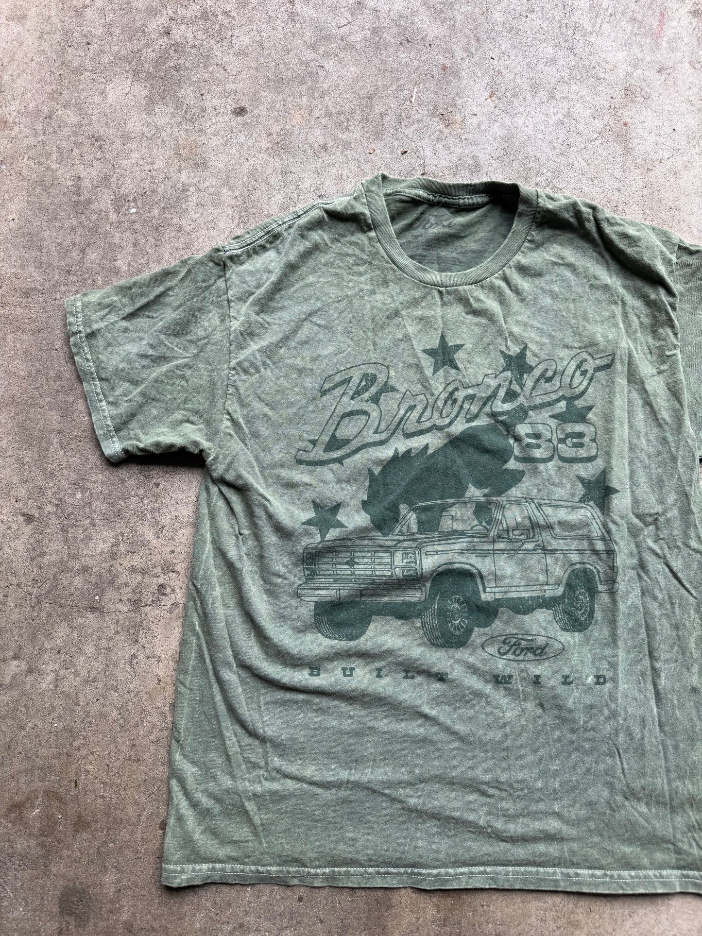 Vtg bronco tee