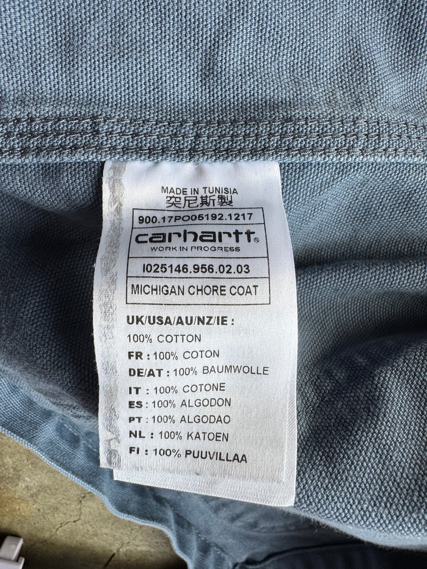 Blue Carhartt WIP Jacket