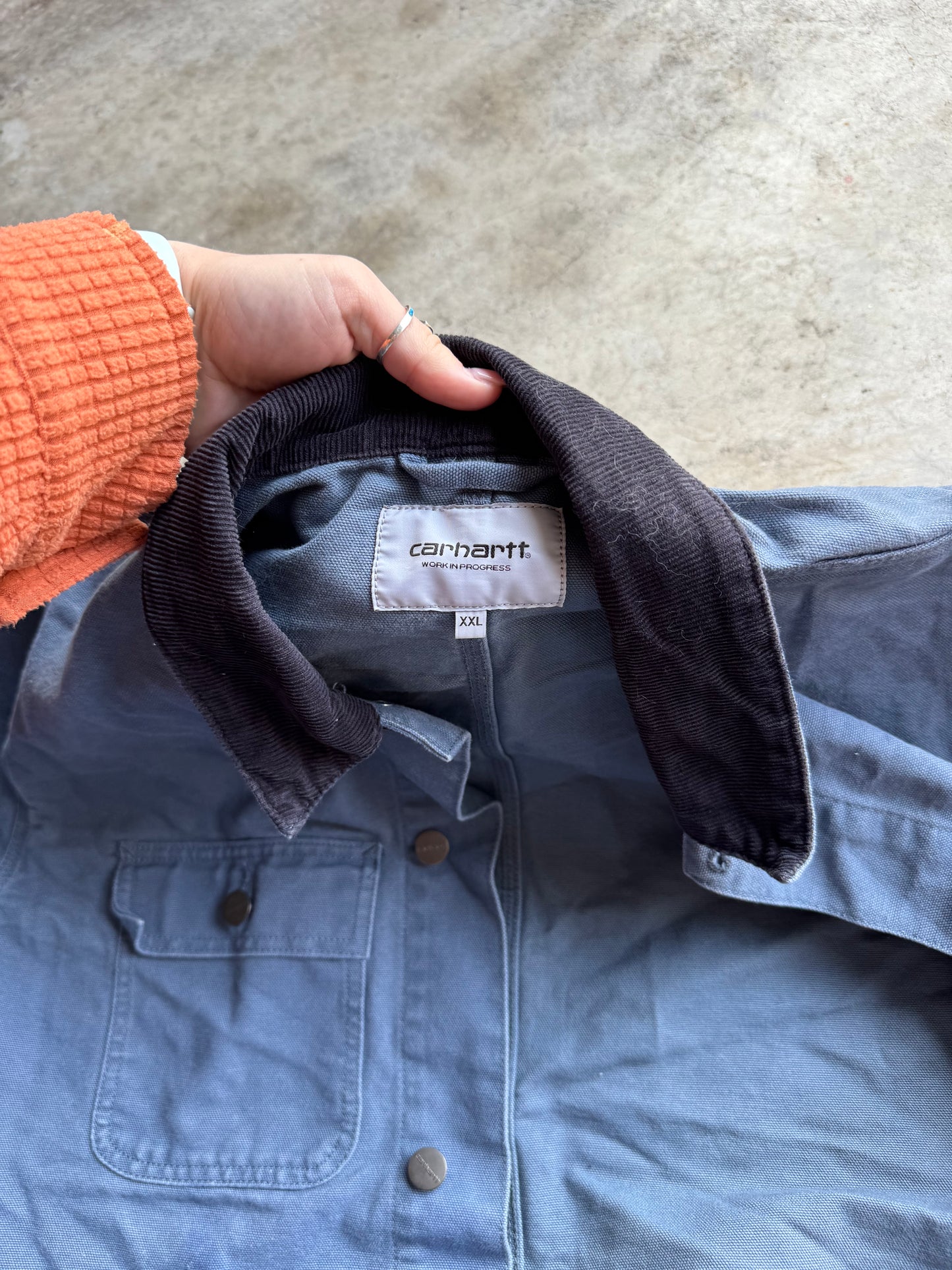 Blue Carhartt WIP Jacket