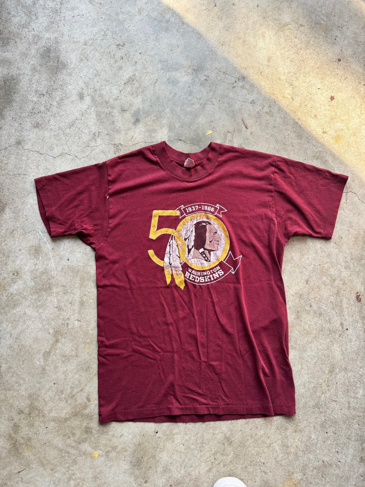 Vtg redskins tee