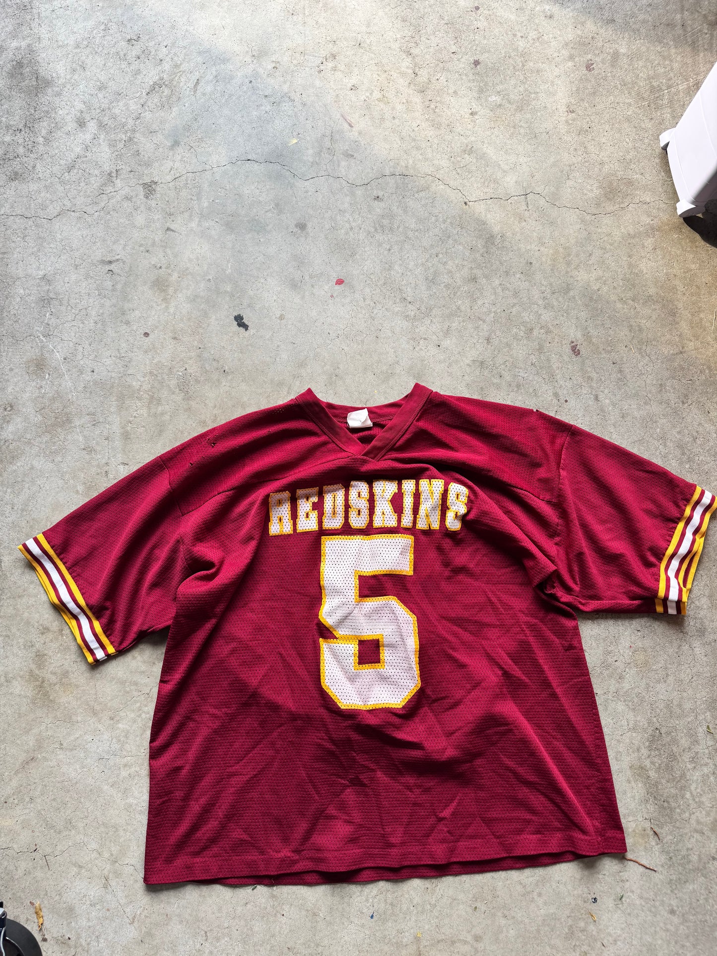 Distressed Redskins Jersey