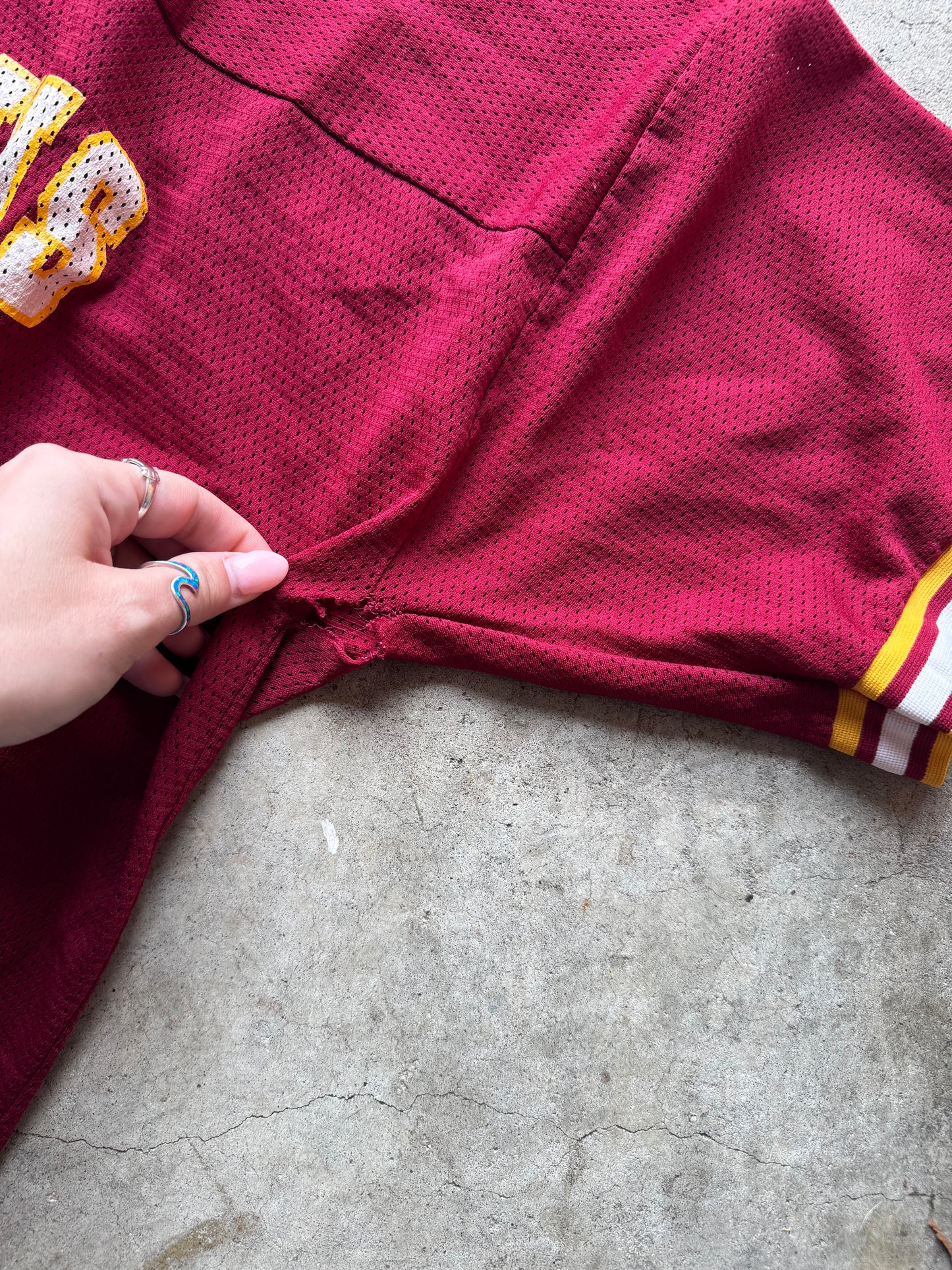 Distressed Redskins Jersey
