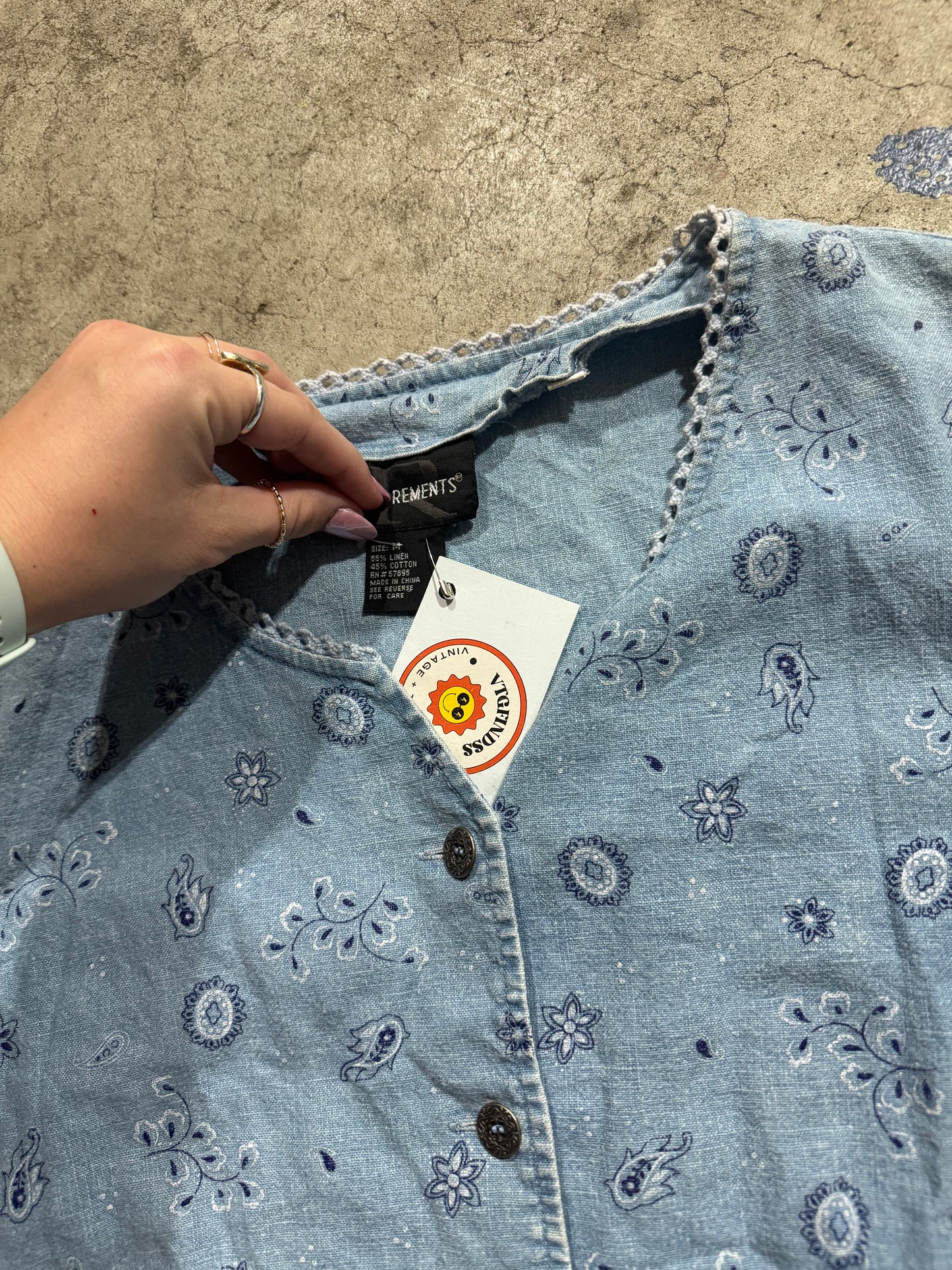 Denim tee