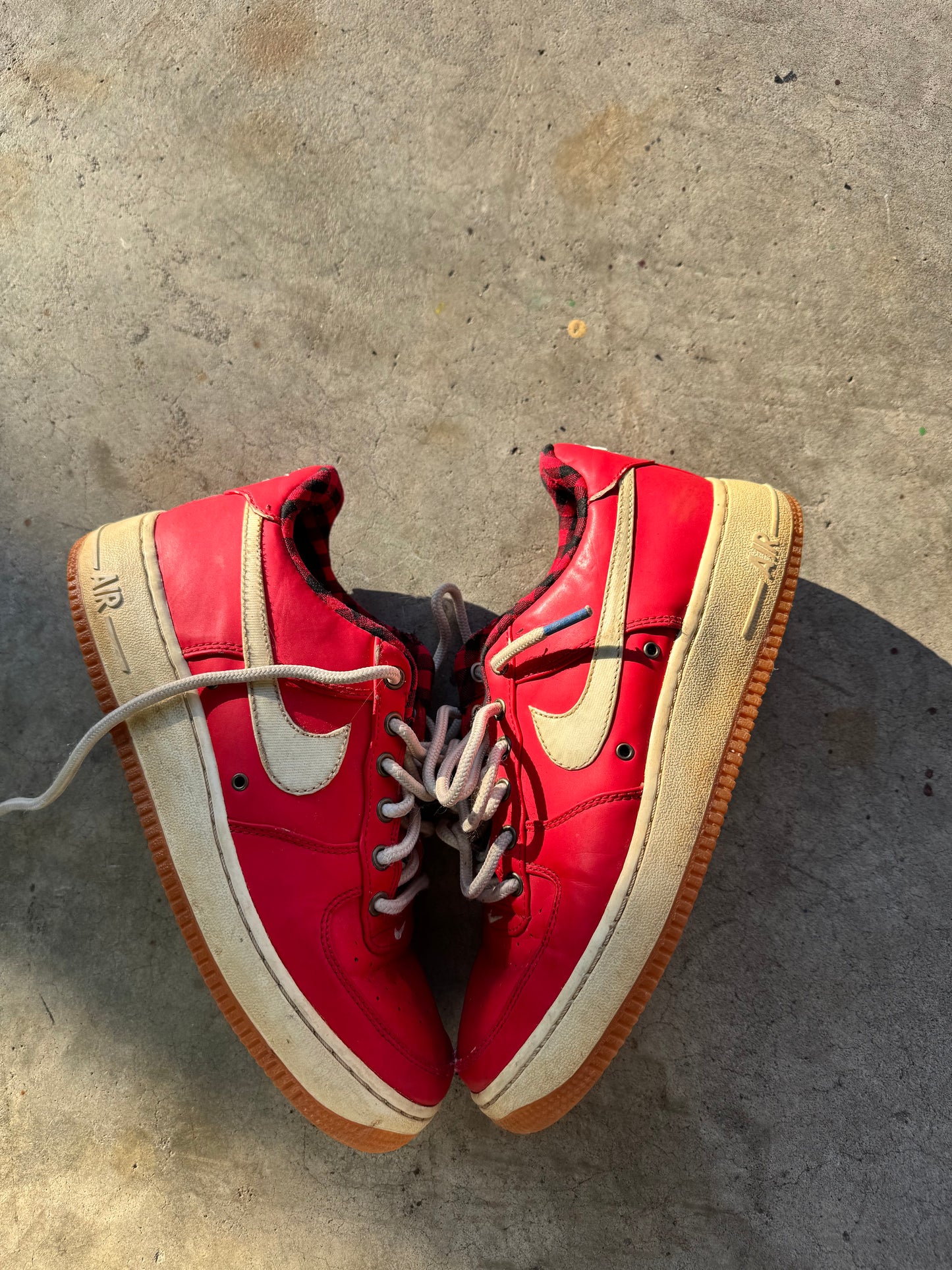 Vtg Red Nike Sneakers
