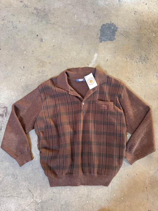 Brown vtg sweater