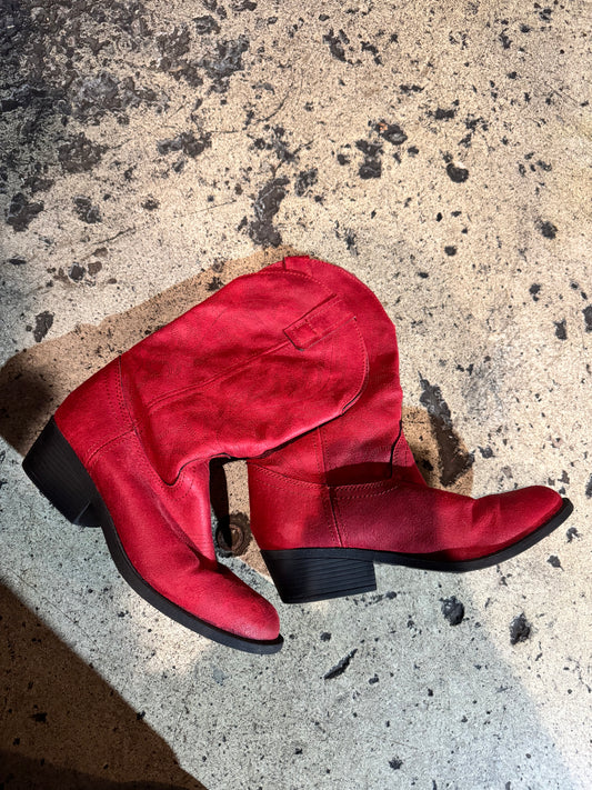 Red Cowboy Boots